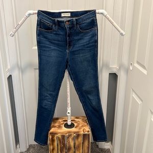 Madewell skinny jeans size 28 with a 28 inch inseam